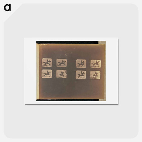 アートポストカード-Running
 - エドワード マイブリッジ Postcard.