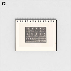 アートメモ帳-Sprinting Man
 - エドワード マイブリッジ Memo.