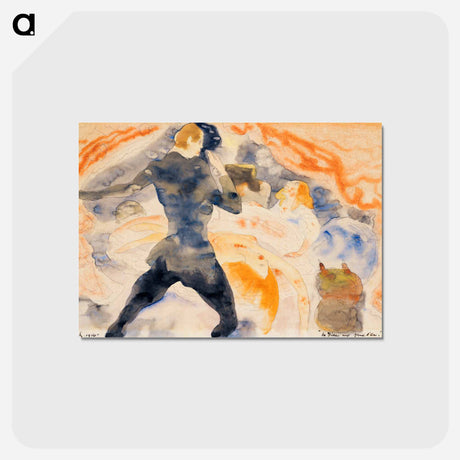 アートポストカード-The Girl with the Golden Eyes
 - バーンズ・コレクション Postcard.