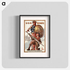 アートポスター-Weapons for Liberty
 - ボストン公共図書館 Poster.