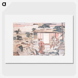 Act VII - Katsushika Hokusai Poster.