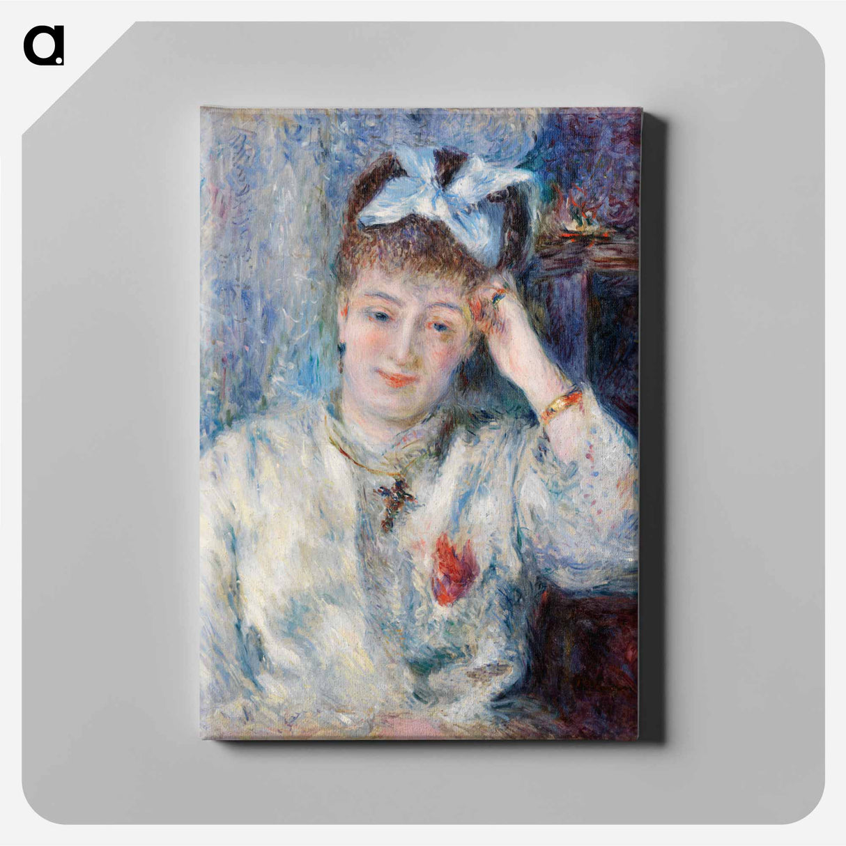 アートパネル-Portrait of Mademoiselle Marie Murer
 - バーンズ・コレクション Canvas.