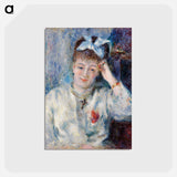 アートポストカード-Portrait of Mademoiselle Marie Murer
 - バーンズ・コレクション Postcard.