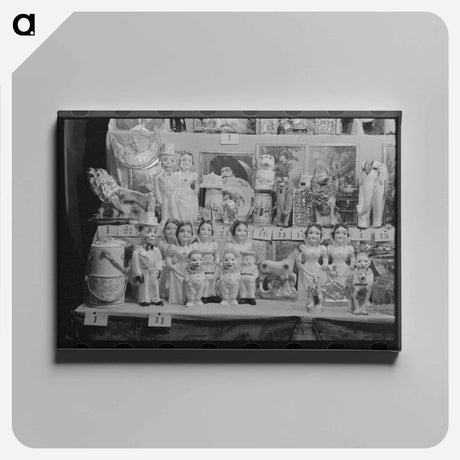 アートパネル-Yarding Logs
 - ラッセル リー Canvas.