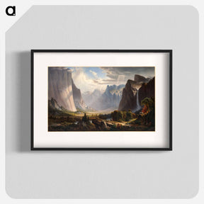 アートポスター-Yosemite Valley
 - ボストン公共図書館 Poster.