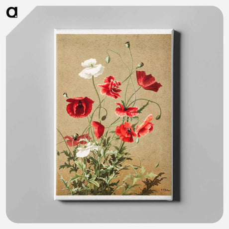 アートパネル-Poppies no 3
 - ボストン公共図書館 Canvas.