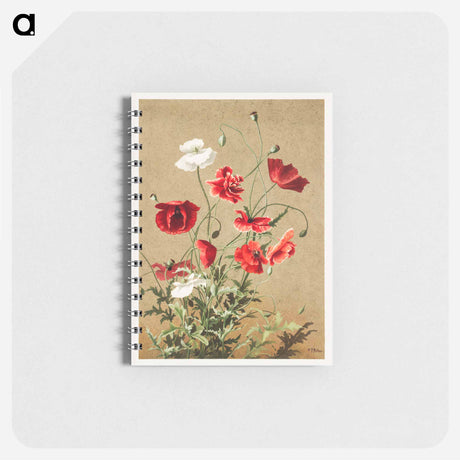 アートメモ帳-Poppies no 3
 - ボストン公共図書館 Memo.