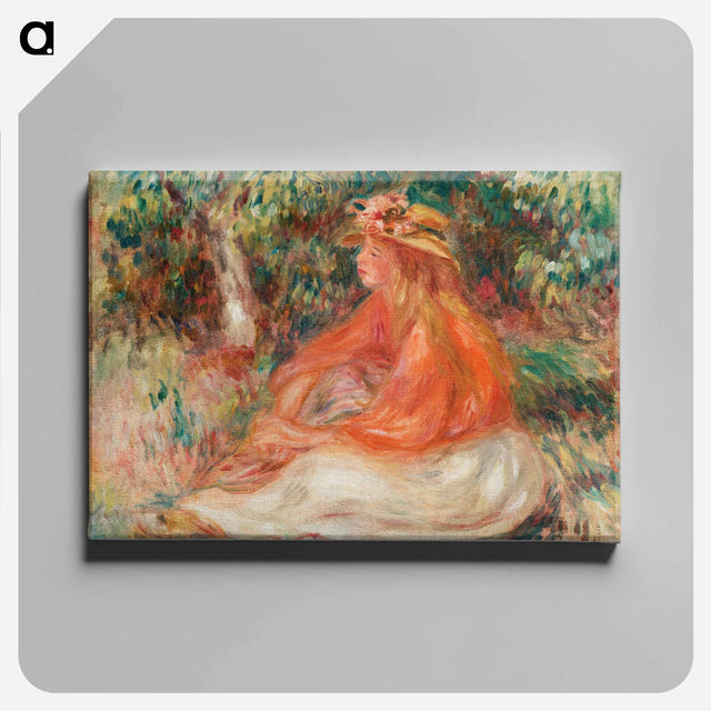 アートパネル-Seated Woman
 - バーンズ・コレクション Canvas.