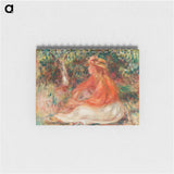 アートメモ帳-Seated Woman
 - バーンズ・コレクション Memo.