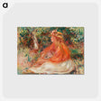 アートポストカード-Seated Woman
 - バーンズ・コレクション Postcard.