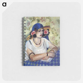 アートメモ帳-The Lady in the Blue Hat - アンリ マティス Memo.