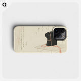 A comparison of Genroku poems and shells - Katsushika Hokusai Phone Case.