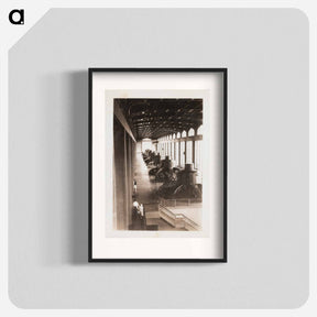 アートポスター-Interior of Turbine Plant
 - セントルイス美術館 Poster.