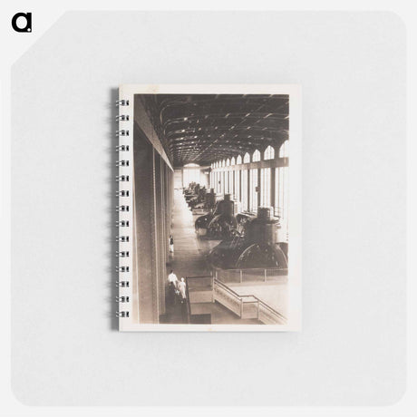 アートメモ帳-Interior of Turbine Plant
 - セントルイス美術館 Memo.