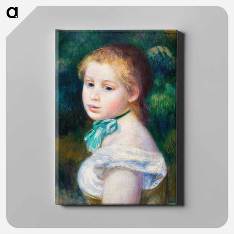 アートパネル-Head of Young Girl
 - バーンズ・コレクション Canvas.