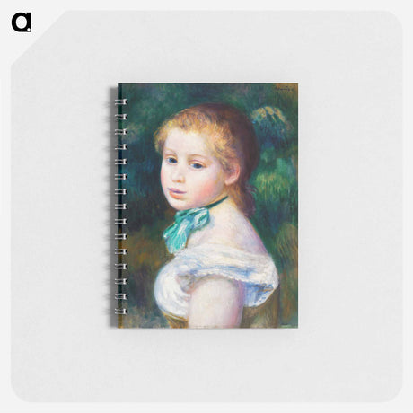 アートメモ帳-Head of Young Girl
 - バーンズ・コレクション Memo.