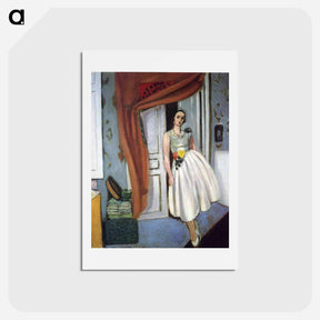 アートポストカード-Sylphide - アンリ マティス Postcard.