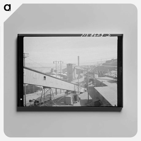 アートパネル-Tuna Packing, Astoria, Oregon
 - ラッセル リー Canvas.