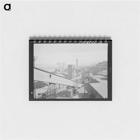 アートメモ帳-Tuna Packing, Astoria, Oregon
 - ラッセル リー Memo.