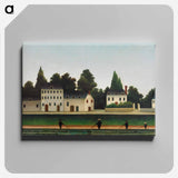 アートパネル-Landscape and Four Fisherman
 - バーンズ・コレクション Canvas.