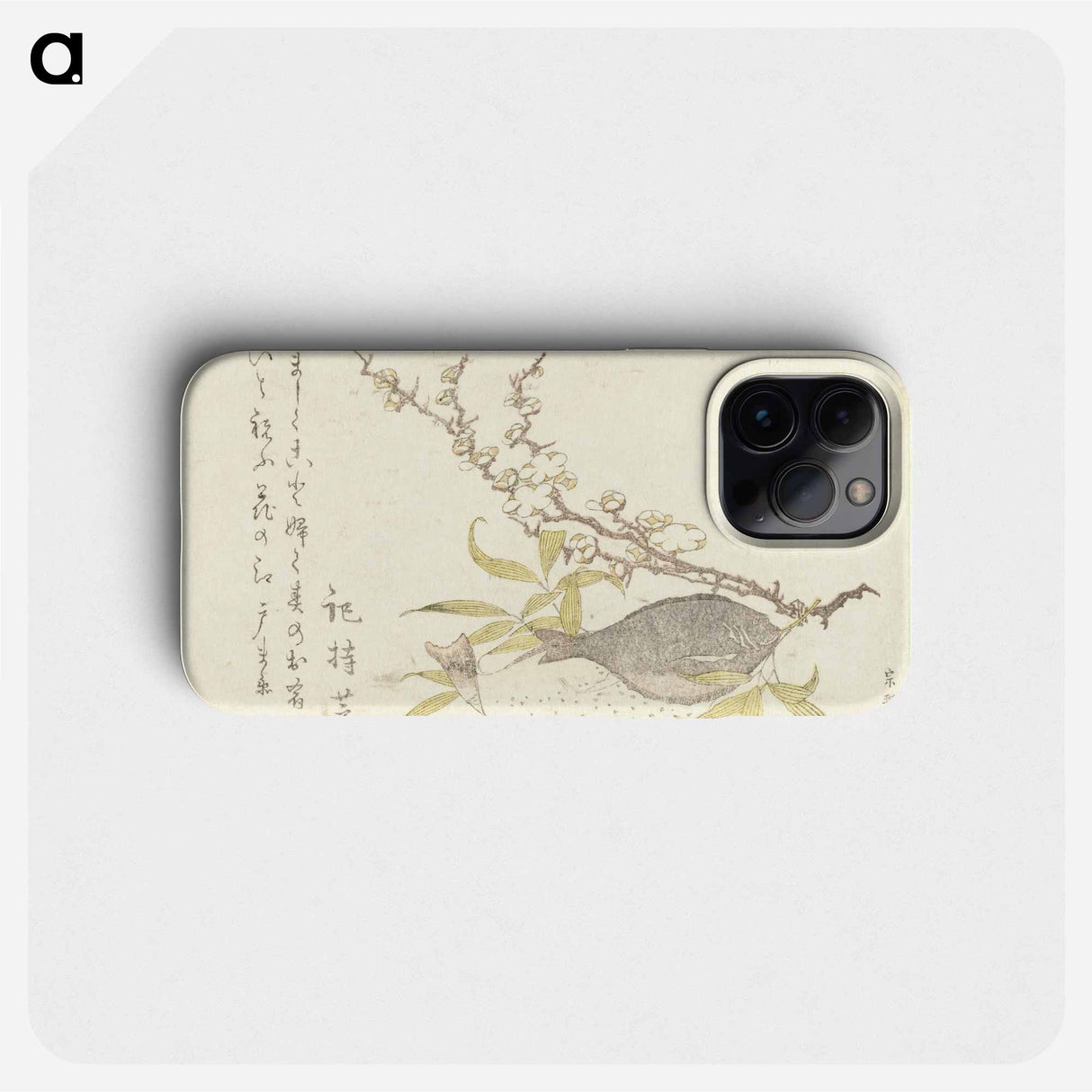 Hokusai's Plum Branch - 葛飾 北斎 Phone Case.