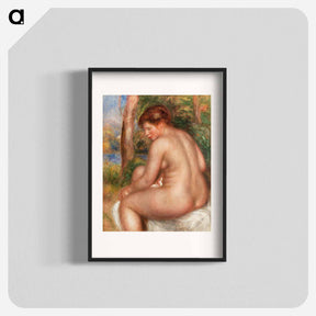 アートポスター-Bather in Three-Quarter View
 - バーンズ・コレクション Poster.