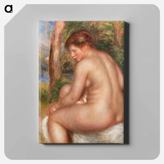 アートパネル-Bather in Three-Quarter View
 - バーンズ・コレクション Canvas.