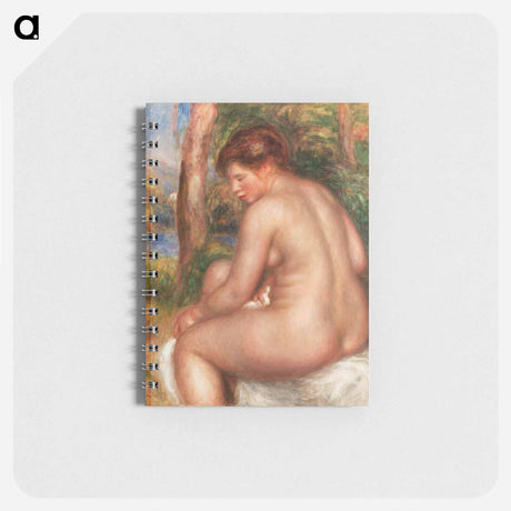 アートメモ帳-Bather in Three-Quarter View
 - バーンズ・コレクション Memo.