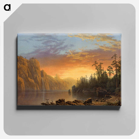 アートパネル-Sunset (California Scenery)
 - ボストン公共図書館 Canvas.