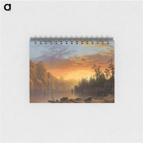 アートメモ帳-Sunset (California Scenery)
 - ボストン公共図書館 Memo.