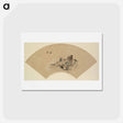 アートポストカード-Hokusai's fan painting - 葛飾 北斎 Postcard.