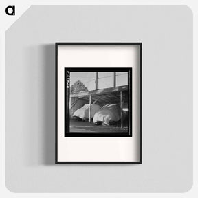 アートポスター-Automobiles in Storage
 - ラッセル リー Poster.