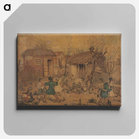 アートパネル-"The Poacher's Progress"
 - イェール大学アートギャラリー Canvas.