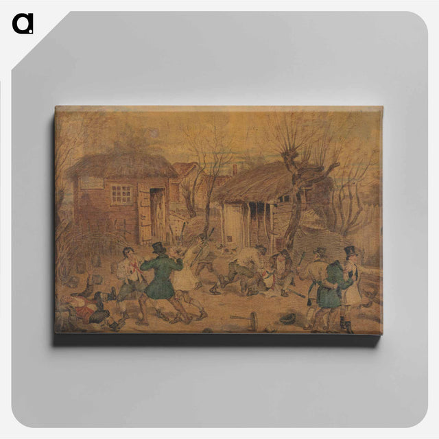 アートパネル-"The Poacher's Progress"
 - イェール大学アートギャラリー Canvas.