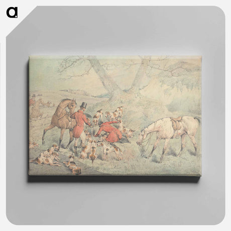 アートパネル-Foxhunting: Gone to Ground
 - イェール大学アートギャラリー Canvas.