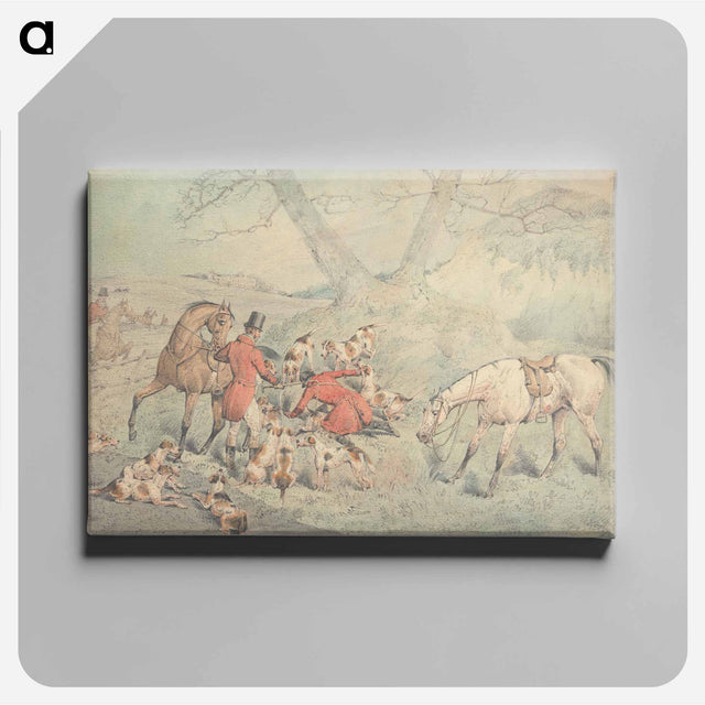 アートパネル-Foxhunting: Gone to Ground
 - イェール大学アートギャラリー Canvas.