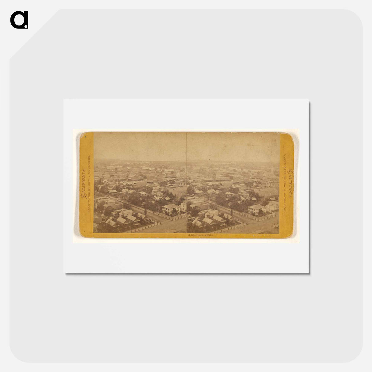 アートポストカード-Sacramento
 - エドワード マイブリッジ Postcard.
