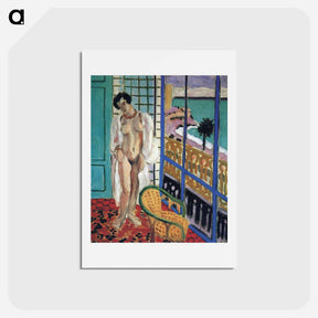 アートポストカード-Nude - アンリ マティス Postcard.