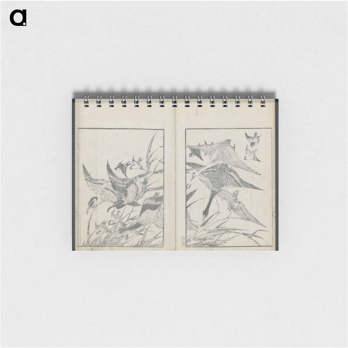 Examples of hokusai's drawing - 葛飾 北斎 Memo.