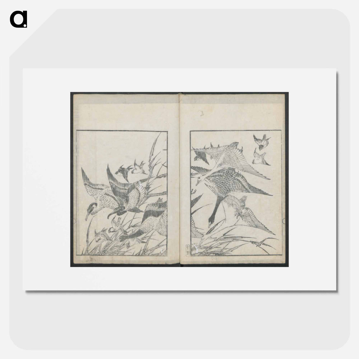 Examples of hokusai's drawings - Katsushika Hokusai Poster.