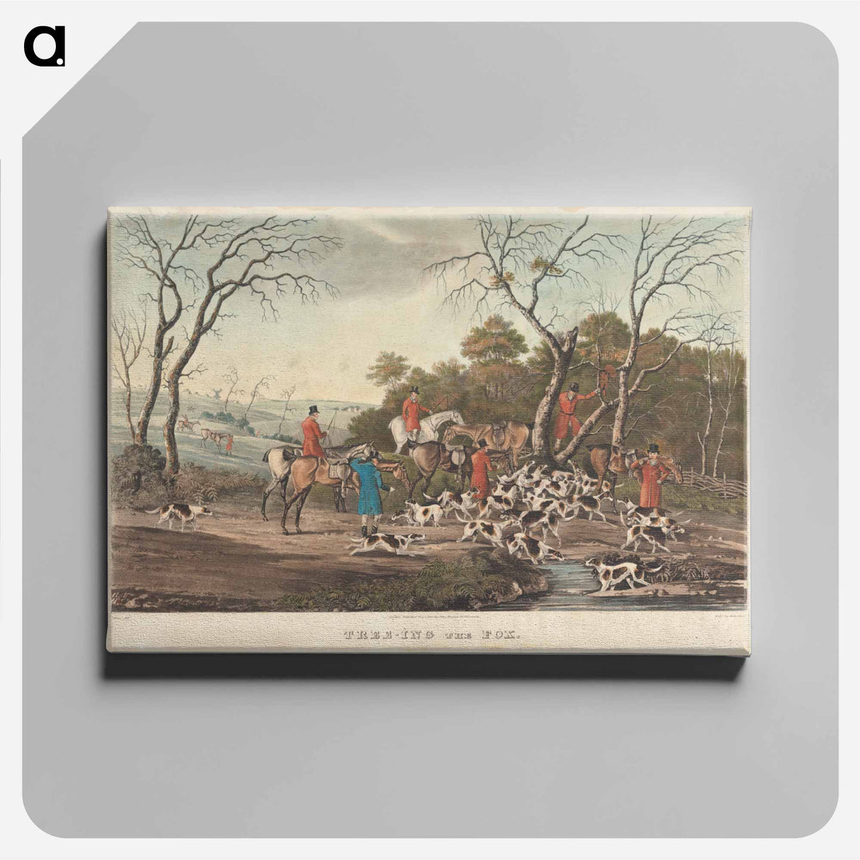 アートパネル-Tree-ing the Fox
 - イェール大学アートギャラリー Canvas.
