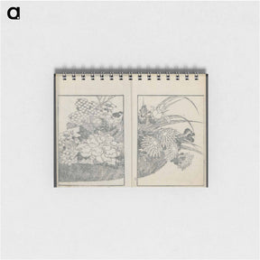 アートメモ帳-Examples of hokusai's drawing - 葛飾 北斎 Memo.