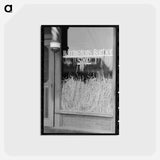 アートポストカード-Barber Shop Window, National Rice Festival
 - ラッセル リー Postcard.