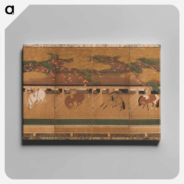 アートパネル-Horses in Stables: Autumn
 - セントルイス美術館 Canvas.