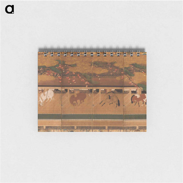 アートメモ帳-Horses in Stables: Autumn
 - セントルイス美術館 Memo.