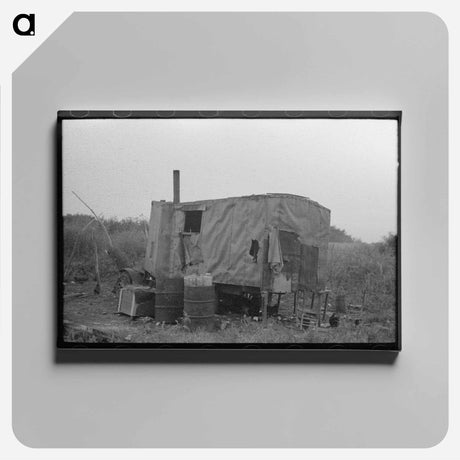 アートパネル-Mission San Jose Tombstone
 - ラッセル リー Canvas.