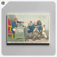 アートパネル-Billy & Harry in Their Glory or a Great Man Kicked Out of Place
 - イェール大学アートギャラリー Canvas.