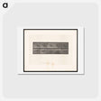 アートポストカード-Bucking Gnu
 - エドワード マイブリッジ Postcard.