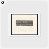 アートポストカード-Bucking Gnu
 - エドワード マイブリッジ Postcard.