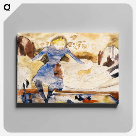 アートパネル-Nana Visiting her Friend Satin
 - バーンズ・コレクション Canvas.